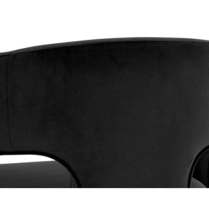 Isidore Dining Armchair - Abbington Black