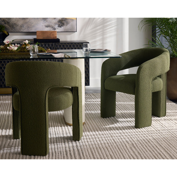 Isidore Dining Armchair - Copenhagen Olive
