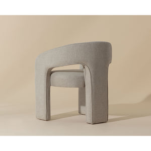 Isidore Dining Armchair - Ernst Sandstone