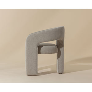 Isidore Dining Armchair - Ernst Sandstone