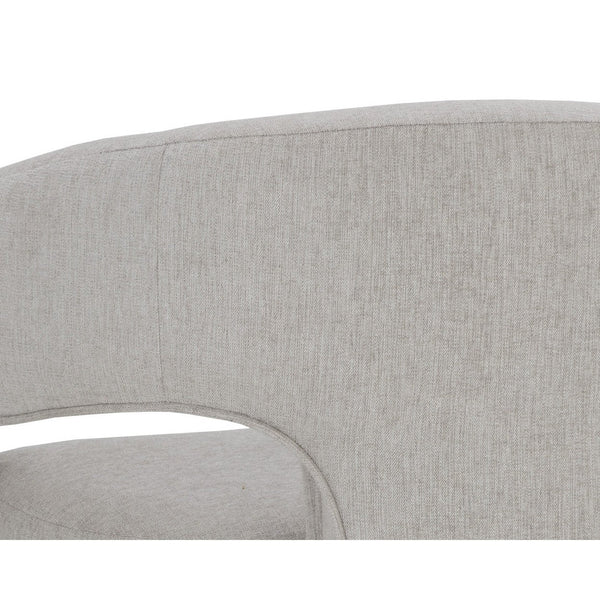 Isidore Dining Armchair - Ernst Sandstone