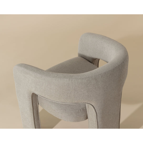 Isidore Dining Armchair - Ernst Sandstone