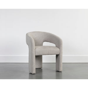 Isidore Dining Armchair - Ernst Sandstone