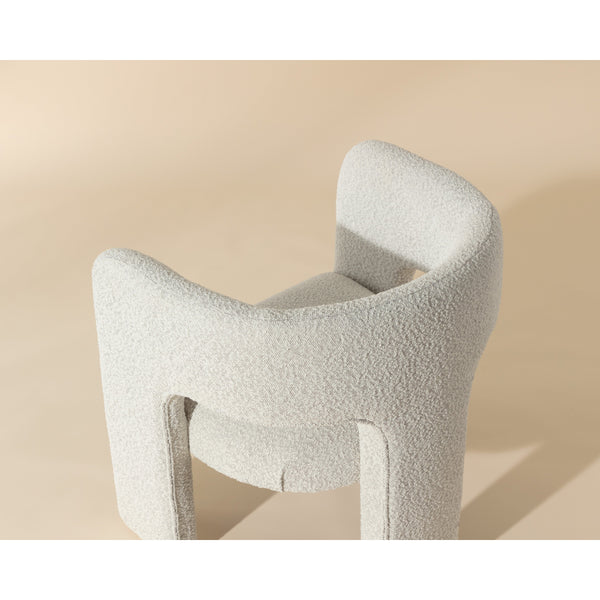 Isidore Lounge Chair - Copenhagen White