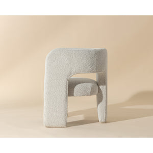 Isidore Lounge Chair - Copenhagen White