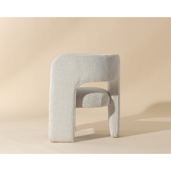 Isidore Lounge Chair - Copenhagen White