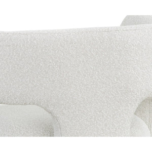 Isidore Lounge Chair - Copenhagen White