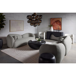 Isidore Lounge Chair - Copenhagen White