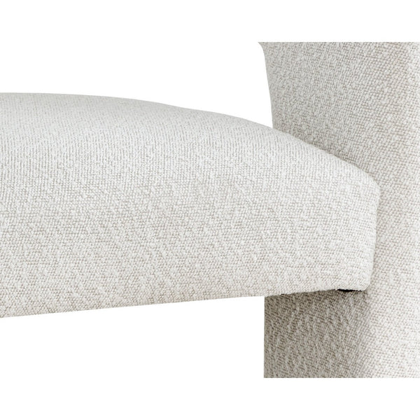 Isidore Lounge Chair - Copenhagen White