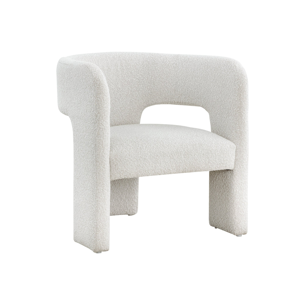 Isidore Lounge Chair - Copenhagen White