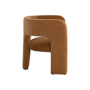 Isidore Lounge Chair - Meg Gold