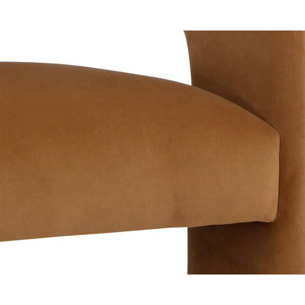 Isidore Lounge Chair - Meg Gold