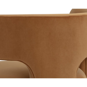 Isidore Lounge Chair - Meg Gold