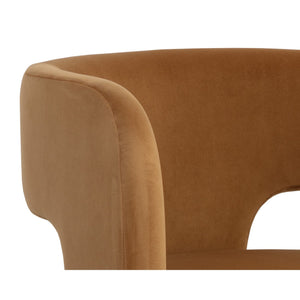 Isidore Lounge Chair - Meg Gold