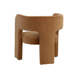 Isidore Lounge Chair - Meg Gold