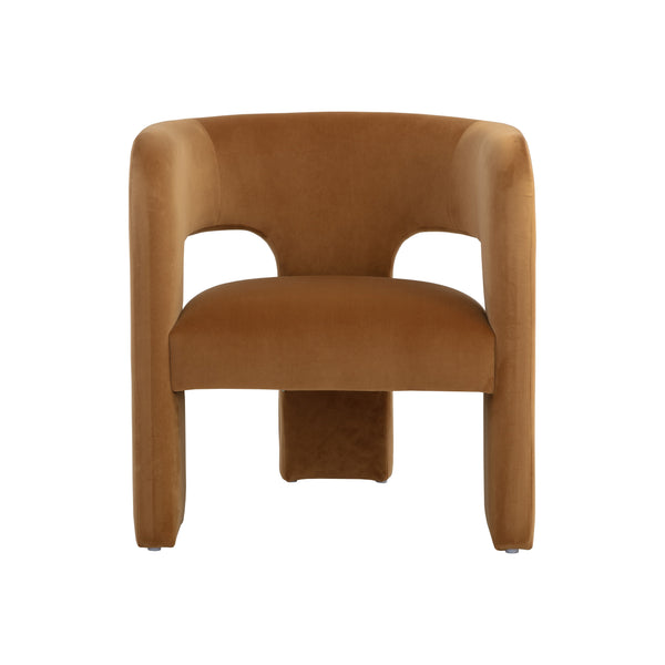 Isidore Lounge Chair - Meg Gold