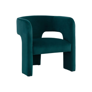 Isidore Lounge Chair - Meg Teal