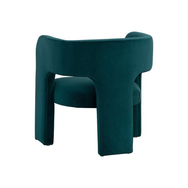 Isidore Lounge Chair - Meg Teal