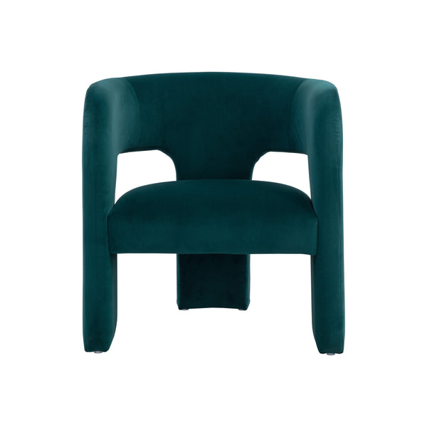 Isidore Lounge Chair - Meg Teal