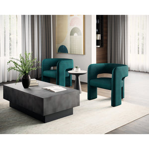 Isidore Lounge Chair - Meg Teal