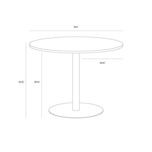 Iska Bistro Table - 39.5"