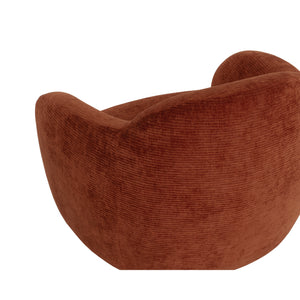 Ismo Swivel Lounge Chair - Opera Spice
