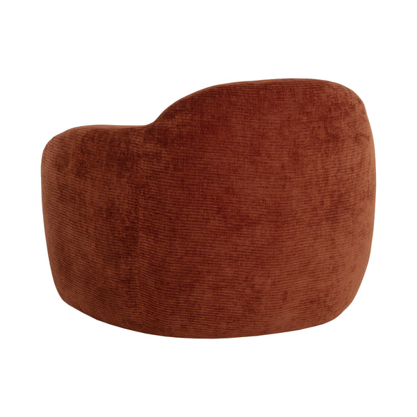 Ismo Swivel Lounge Chair - Opera Spice