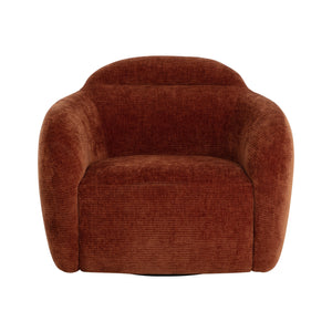 Ismo Swivel Lounge Chair - Opera Spice