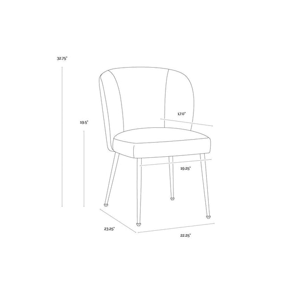 Ivana Dining Chair - Soho Teal