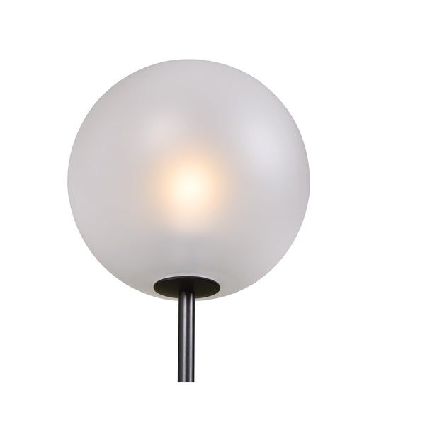 Izora Sconce - Black - Frosted