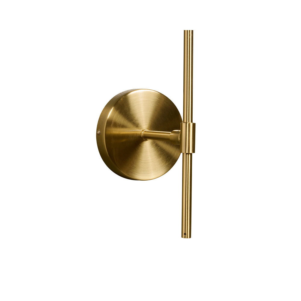 Izora Sconce - Brass - Smoke Grey Ombre