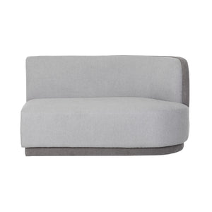 Jaclyn Modular Right Armchair - Egypt Light Grey / Danny Medium Grey