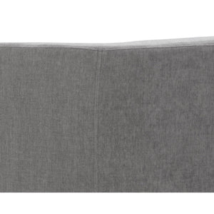 Jaclyn Modular Right Armchair - Egypt Light Grey / Danny Medium Grey