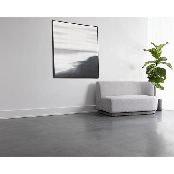 Jaclyn Modular Right Armchair - Egypt Light Grey / Danny Medium Grey