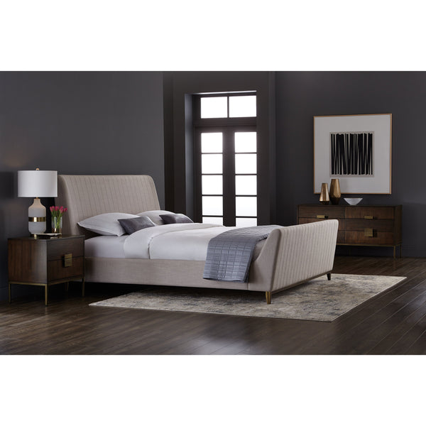 Jade Dresser - Antique Brass - Dark Mango