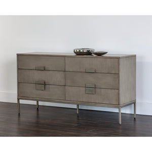 Jade Dresser - Antique Silver - Ash Grey