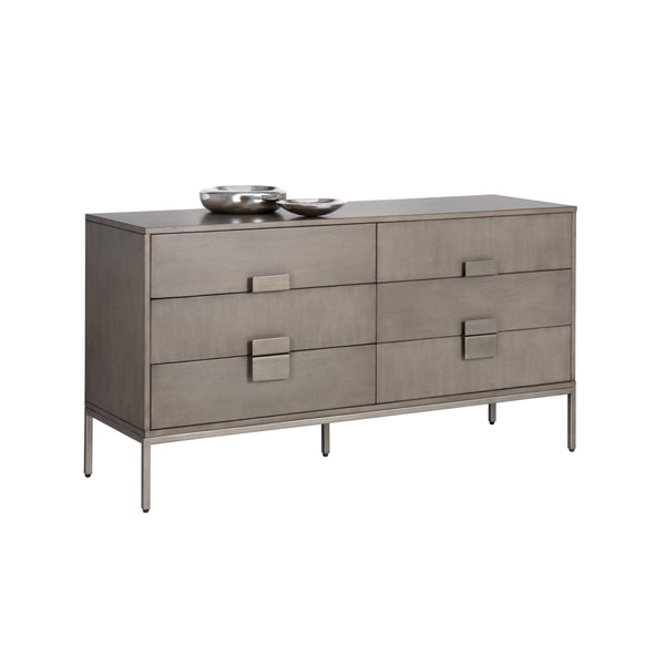 Jade Dresser - Antique Silver - Ash Grey