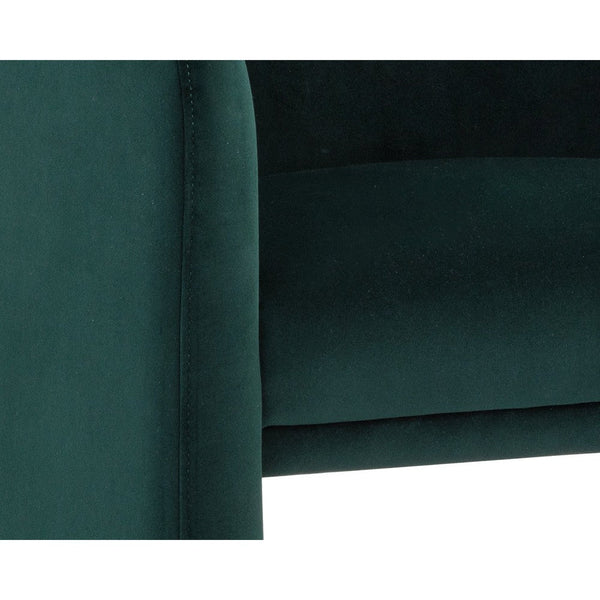 Jaime Dining Armchair - Meg Dark Emerald