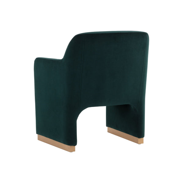 Jaime Dining Armchair - Meg Dark Emerald