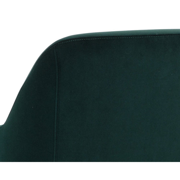 Jaime Lounge Chair - Meg Dark Emerald