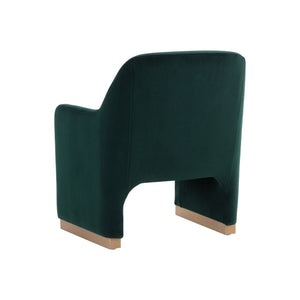Jaime Lounge Chair - Meg Dark Emerald