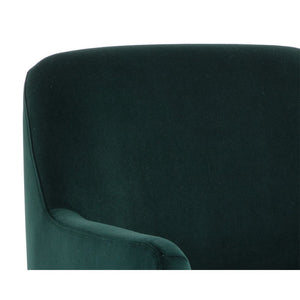 Jaime Lounge Chair - Meg Dark Emerald