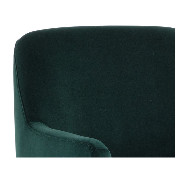 Jaime Lounge Chair - Meg Dark Emerald