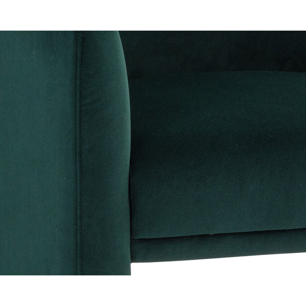 Jaime Lounge Chair - Meg Dark Emerald
