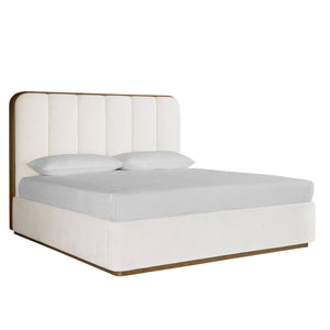 Jamille Bed King - Eclipse White