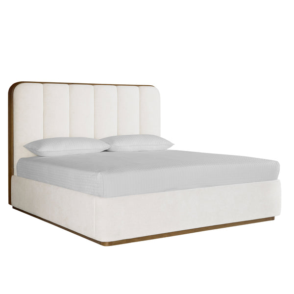 Jamille Bed King - Eclipse White
