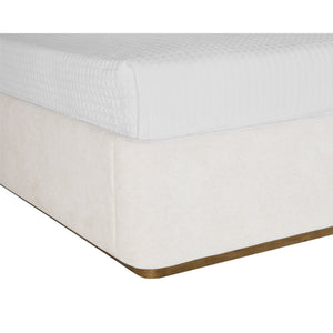 Jamille Bed King - Eclipse White