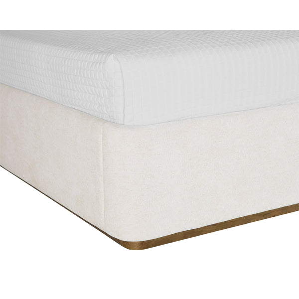 Jamille Bed King - Eclipse White