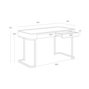 Jamille Desk - Cream