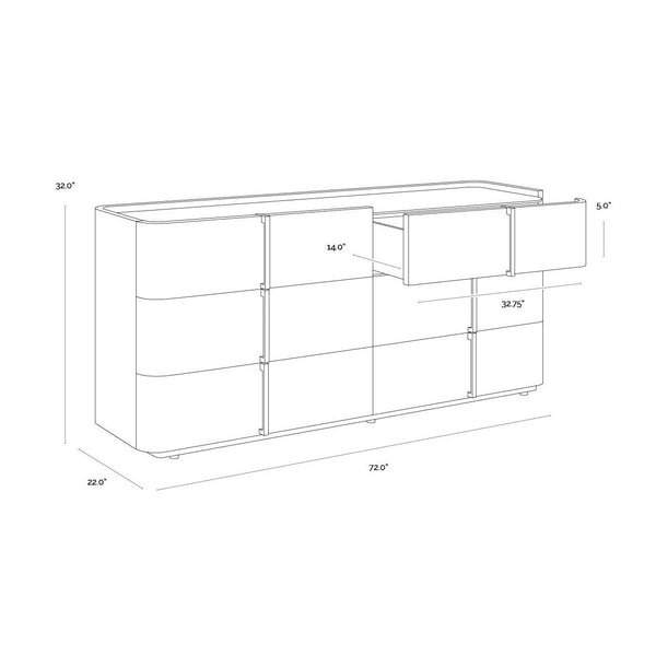 Jamille Dresser - Cream